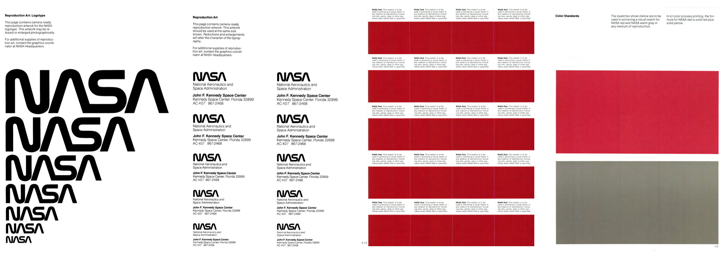 Nasa graphics standards manual